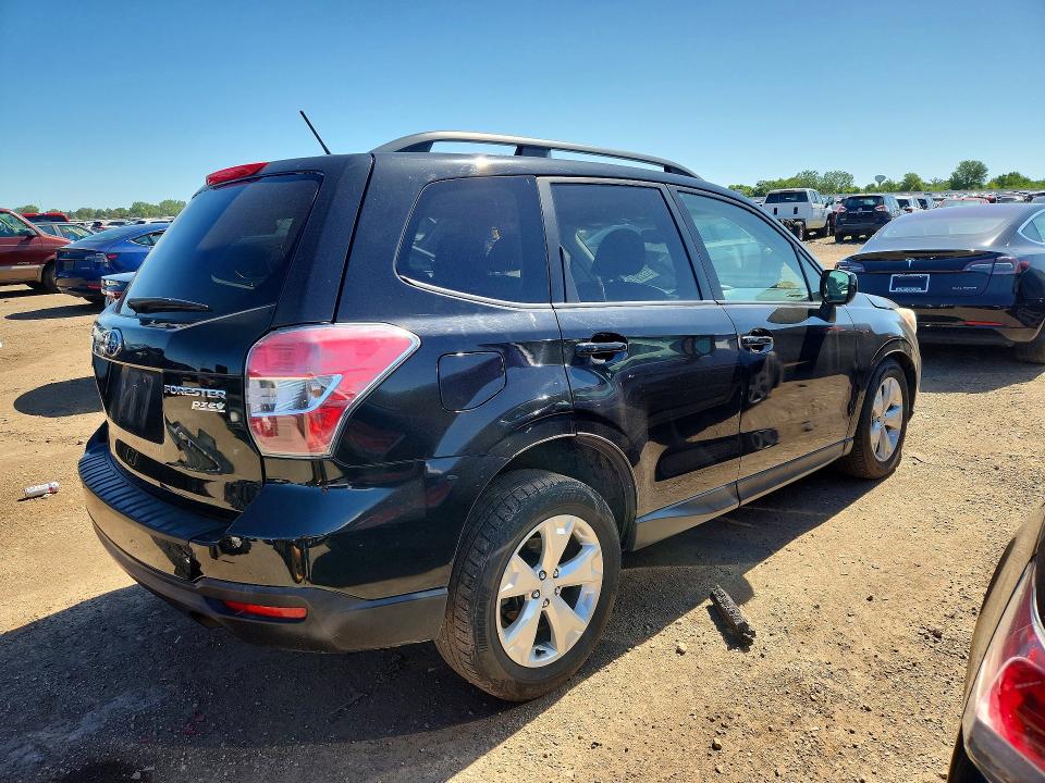 2015 Subaru Forester VIN JF2SJADCXFH469382 COPART salvage auction — FRONT END, Il - Salvage Certificate, sold $825 on 2026-07-28 (photo 3)