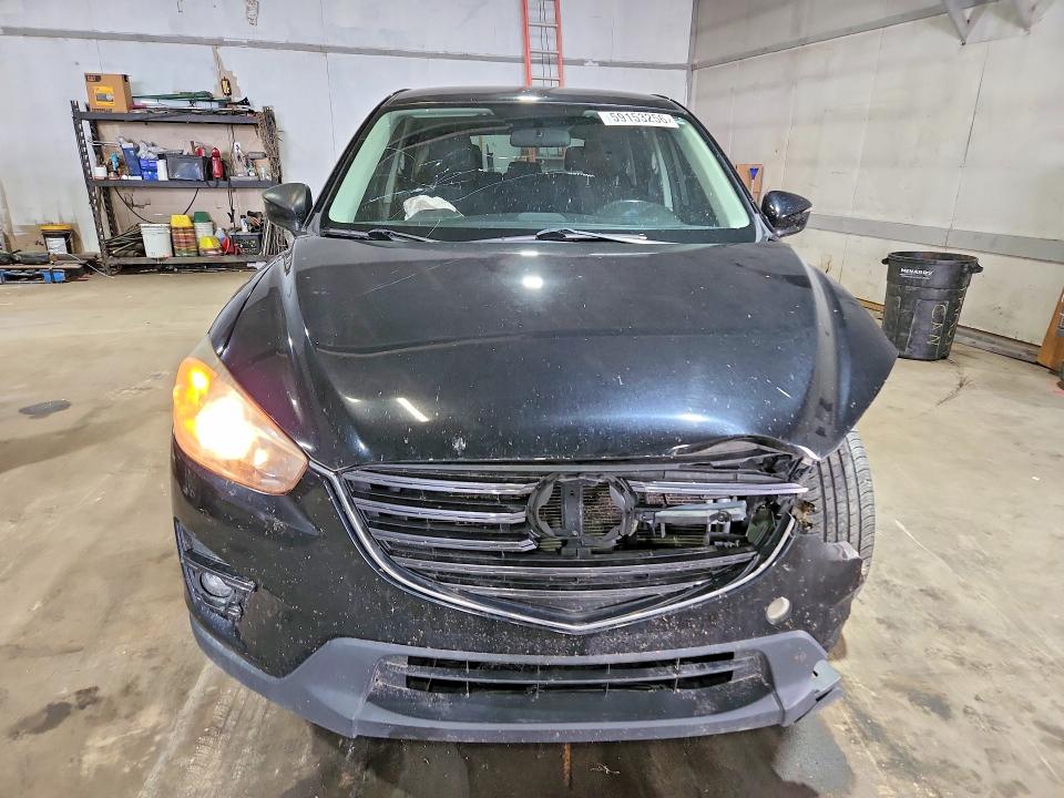 2016 Mazda VIN JM3KE4CY4G0604980 COPART salvage auction — FRONT END, Oh - Cert Of Title-Salvage, sold $1,250 on 2026-07-31 (photo 5)