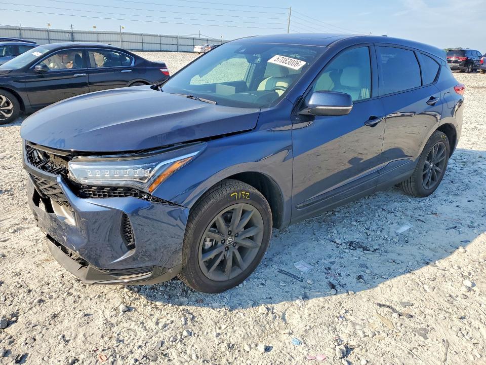 2025 Acura Rdx VIN 5J8TC2H45SL031271 COPART salvage auction — FRONT END, Ga - Cert Of Title-Salvage, sold $5,700 on 2026-08-03 (photo 1)