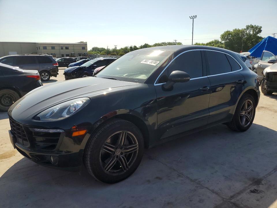 2018 Porsche Macan VIN WP1AB2A50JLB35627 COPART salvage auction — REAR END, Tx - Salvage Vehicle Title, sold $9,500 on 2026-07-09 (photo 1)