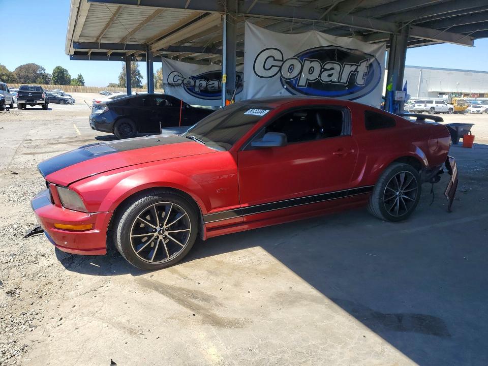 2005 Ford Mustang VIN 1ZVHT82H655141545 COPART salvage auction — SIDE, Ca - Salvage Certificate, sold $550 on 2026-07-09 (photo 1)