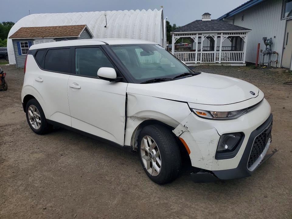 2021 Kia Soul VIN KNDJ23AUXM7750245 COPART salvage auction — UNDERCARRIAGE, CT - CERTIFICATE OF TITLE, sold $2,250 on 2026-07-16 (photo 4)