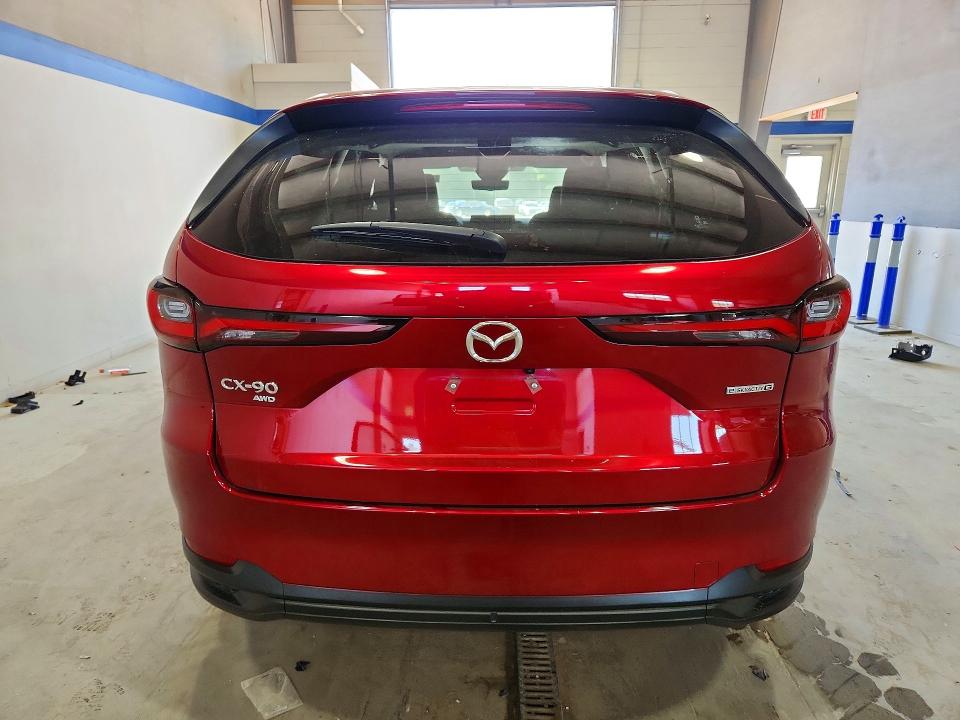 2024 Mazda Cx-90 VIN JM3KKCHD1R1105303 COPART salvage auction — FRONT END, Va - Cert Of Title - Salvage, sold $8,900 on 2026-07-10 (photo 6)