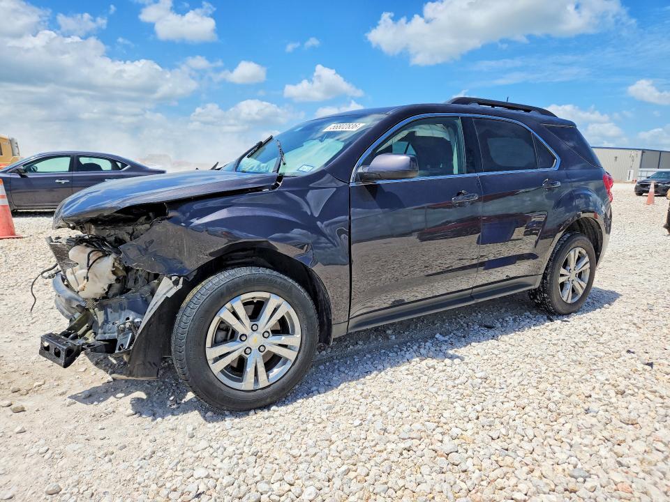 2015 Chevrolet Equinox VIN 2GNFLFEK6F6186374 COPART salvage auction — FRONT END, Tx - Salvage Vehicle Title, sold $70 on 2026-07-09 (photo 1)