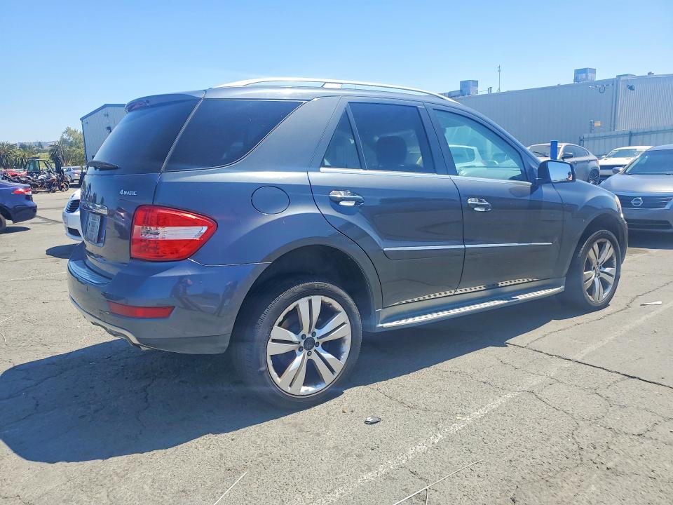 2011 Mercedes-benz Ml-class VIN 4JGBB8GB5BA720119 COPART salvage auction — MECHANICAL, Ca - Dis/Dlr/Exp Only Clean Title, sold $600 on 2026-07-10 (photo 3)