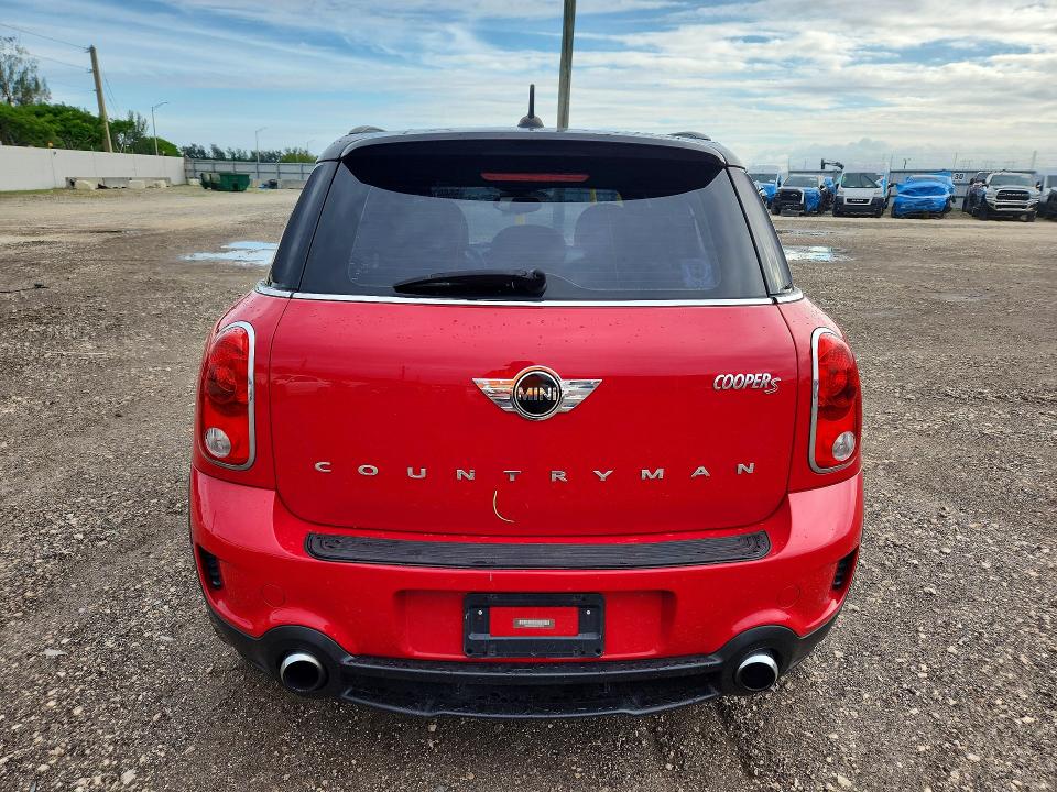 2014 Mini Cooper VIN WMWZC5C50EWP37977 COPART salvage auction — FRONT END, Fl - Cert Of Title Slvg Rebuildable, sold $1,400 on 2026-07-20 (photo 6)