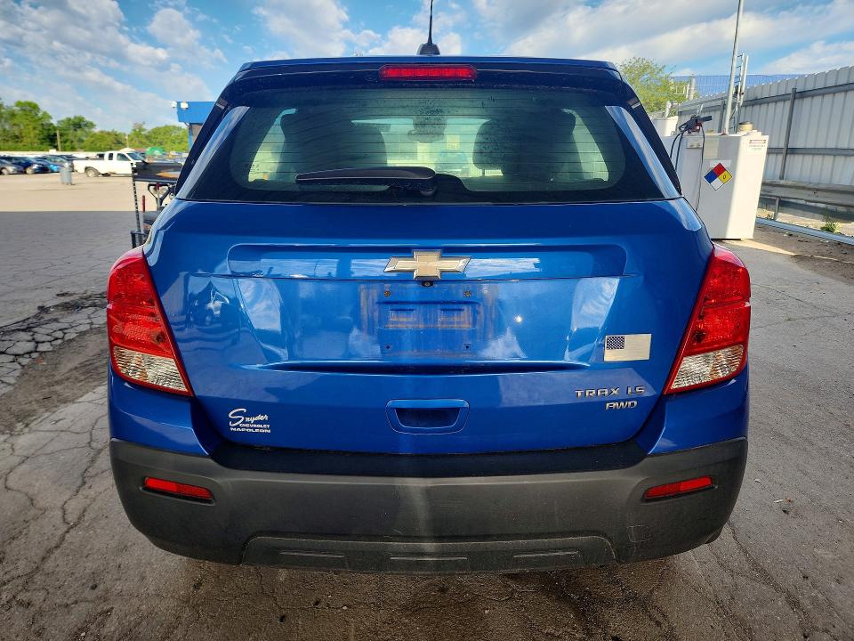 2016 Chevrolet Trax VIN KL7CJNSB5GB565975 COPART salvage auction — SIDE, Oh - Certificate Of Title, sold $1,400 on 2026-07-06 (photo 6)
