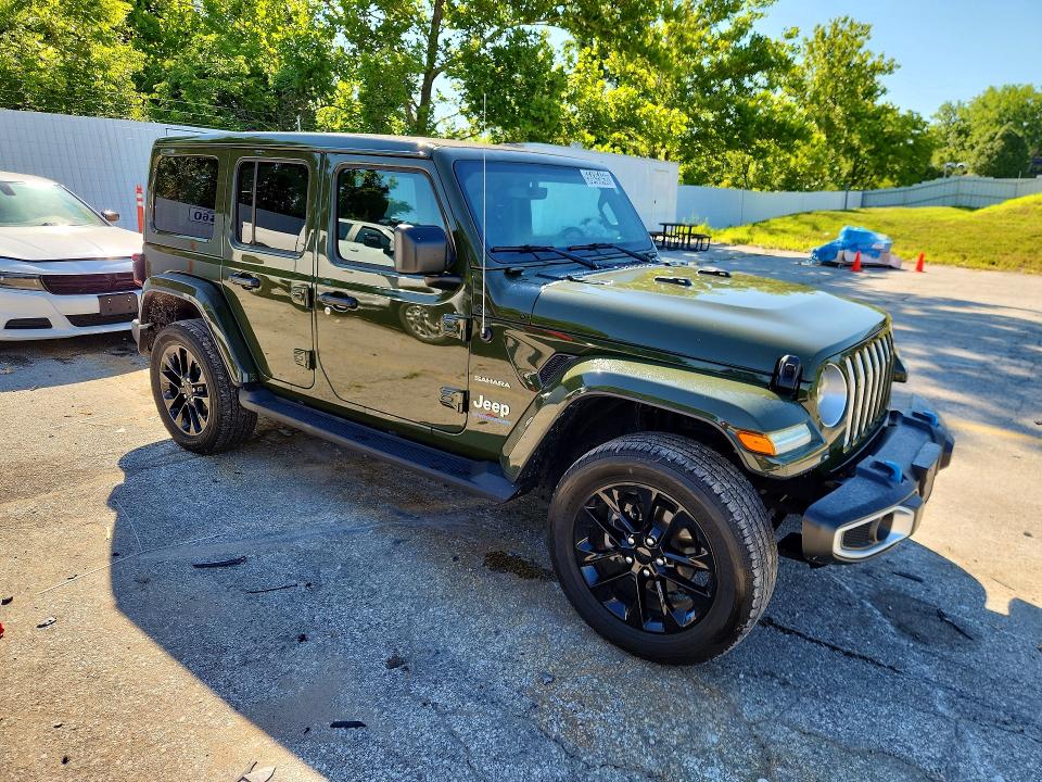 2023 Jeep Wrangler / VIN 1C4JJXP68PW556634 COPART salvage auction — NORMAL WEAR, Mo - Certificate Of Title, sold $20,500 on 2026-07-02 (photo 4)