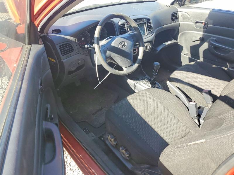 2008 Hyundai Accent VIN KMHCM36C38U086604 COPART salvage auction — FRONT END, WA - VEHICLE CERT OF OWNERSHIP-TITL, sold $275 on 2026-07-27 (photo 8)