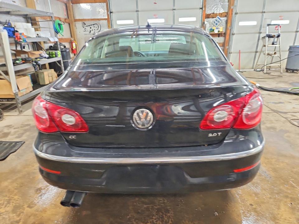 2012 Volkswagen Passat cc VIN WVWMN7ANXCE535639 COPART salvage auction — FRONT END, Il - Salvage Certificate, sold $350 on 2026-07-27 (photo 6)