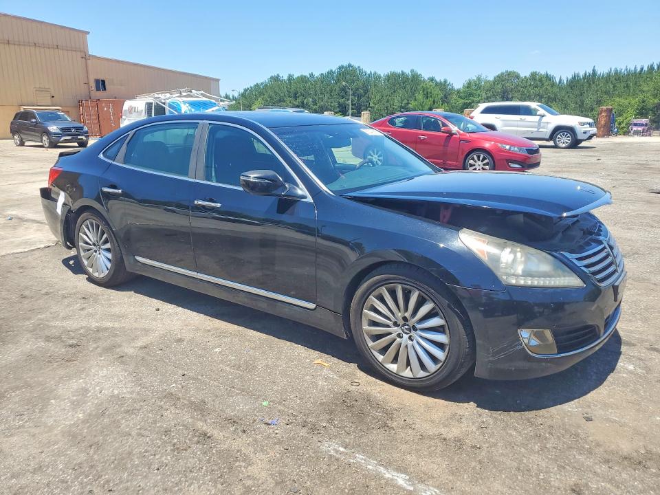 2014 Hyundai Equus VIN KMHGH4JH8EU085071 COPART salvage auction — REAR END, Sc - Cert Of Title-Salvage, sold $1,600 on 2026-07-31 (photo 4)