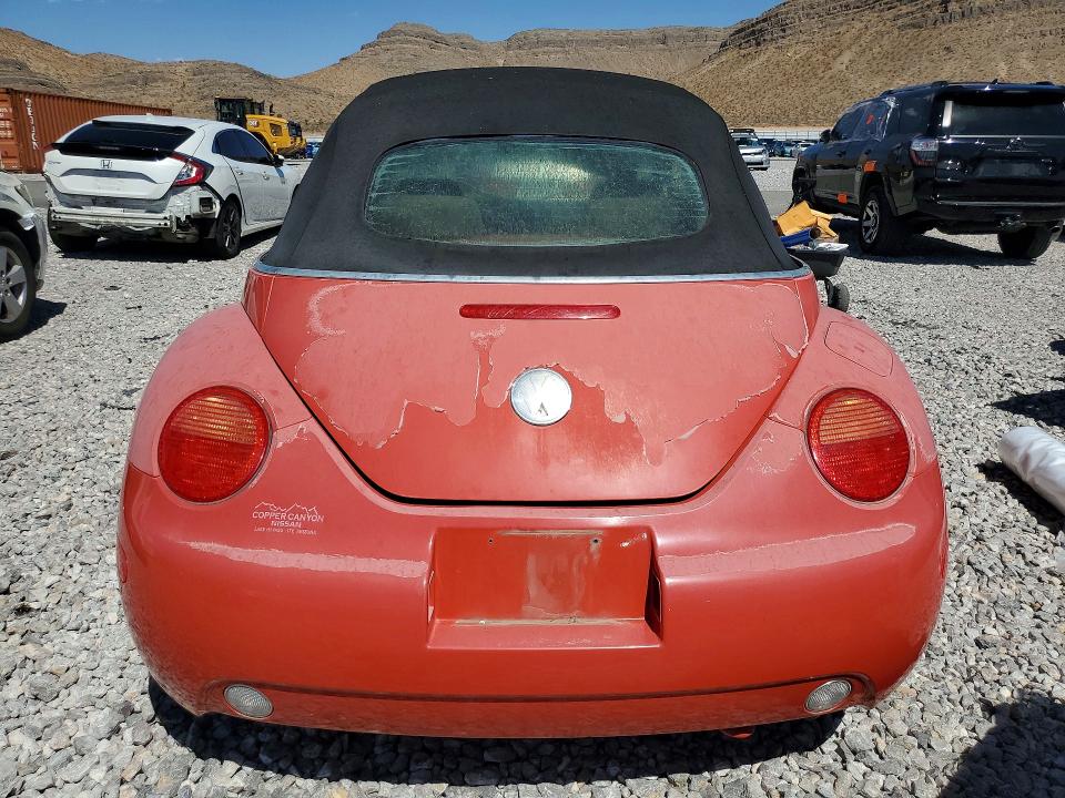 2003 Volkswagen Beetle VIN 3VWCK21Y53M321179 COPART salvage auction — MECHANICAL, Az - Certificate Of Title, sold $425 on 2026-07-08 (photo 6)