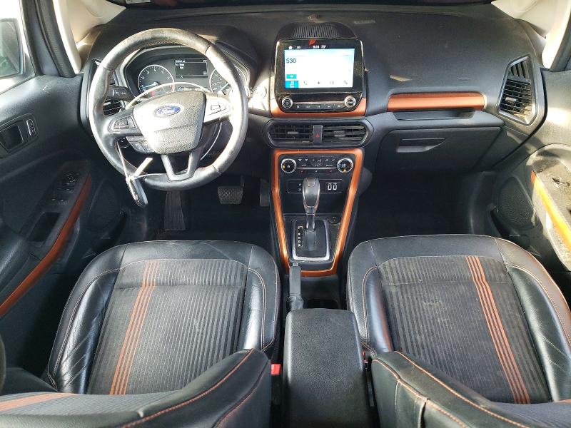 2018 Ford Ecosport VIN MAJ6P1CL6JC166921 COPART salvage auction — FRONT END, Salvage Title, sold $1,700 on 2026-07-17 (photo 8)