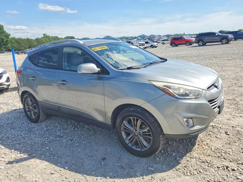 2015 Hyundai Tucson VIN KM8JU3AG9FU108507 COPART salvage auction — MINOR DENT/SCRATCHES, Tn - Certificate Of Title, sold $2,100 on 2026-07-21 (photo 4)