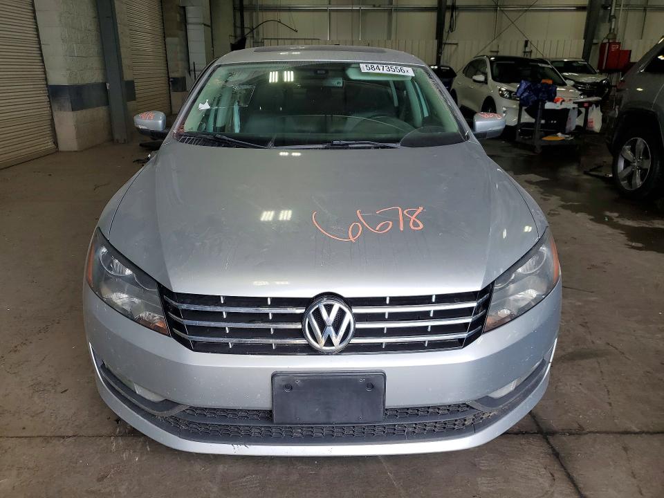 2013 Volkswagen Passat VIN 1VWBN7A39DC038842 COPART salvage auction — SIDE, Mn - Cert Of Title-Prior Salvage, sold $625 on 2026-07-28 (photo 5)