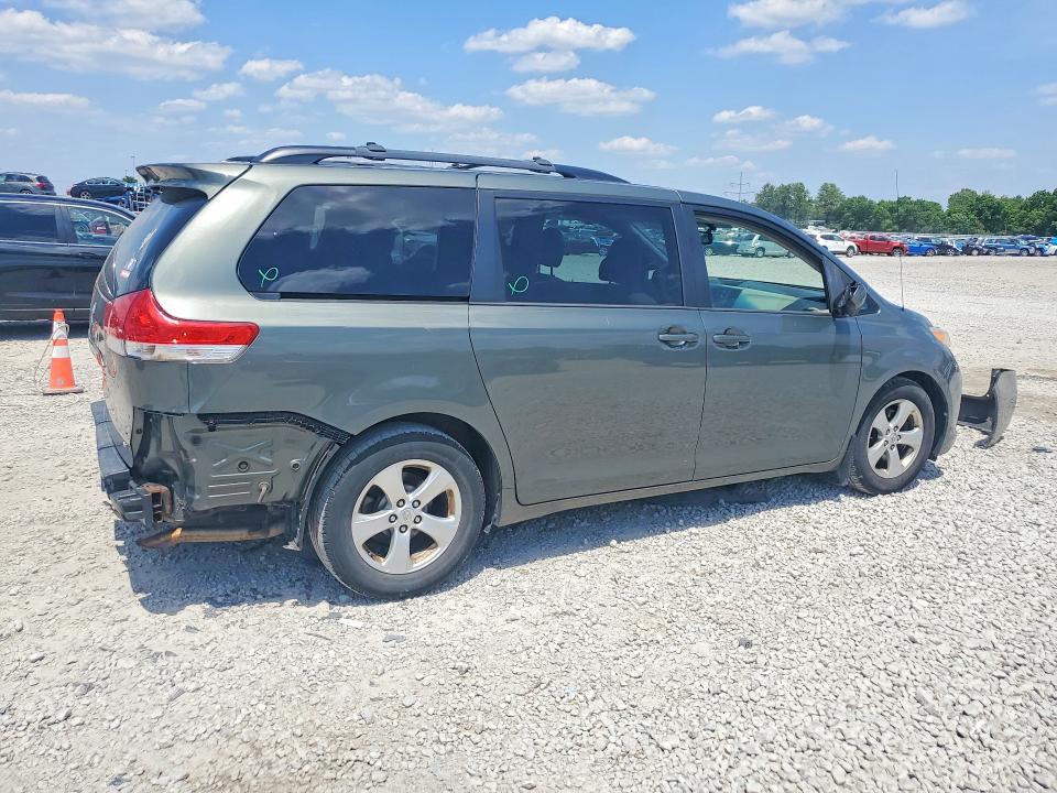 2013 Toyota VIN 5TDKK3DCXDS332054 COPART salvage auction — REAR END, Oh - Cert Of Title-Salvage, sold $1,400 on 2026-07-24 (photo 3)