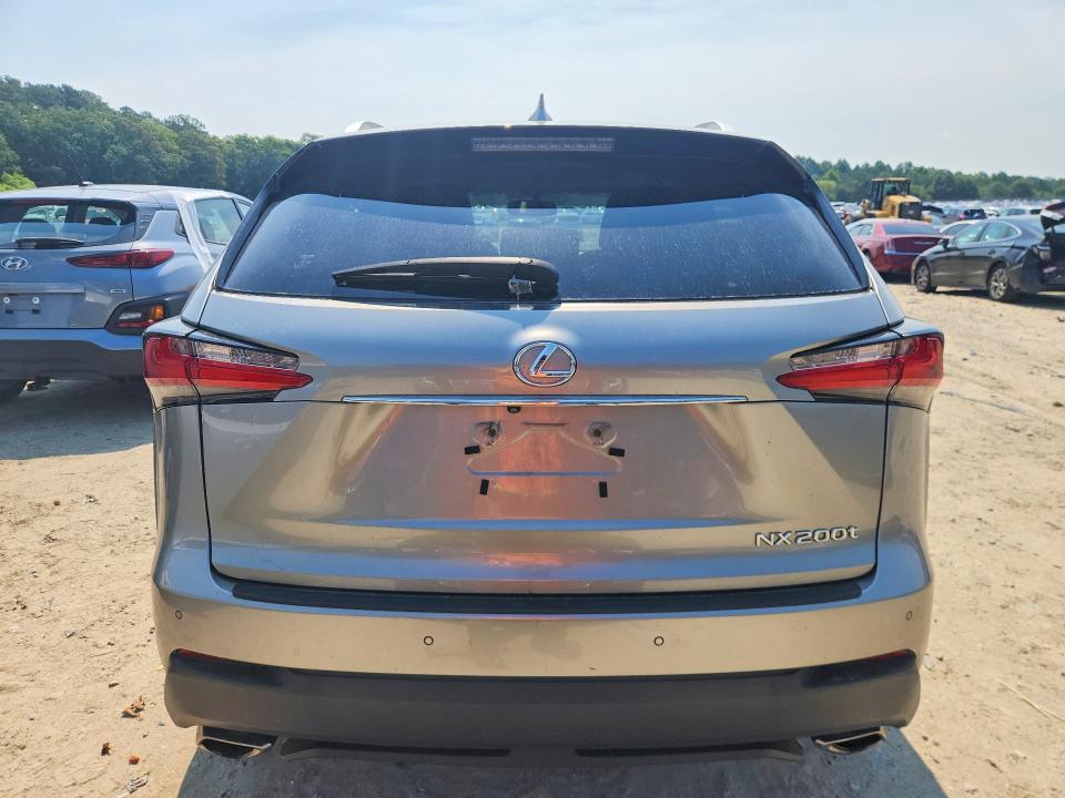 2017 Lexus Nx VIN JTJBARBZ9H2103579 COPART salvage auction — FRONT END, Md - Cert Of Salvage > 75% Damage, sold $4,100 on 2026-07-28 (photo 6)