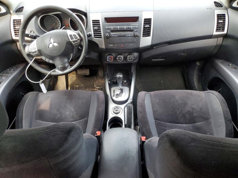 2010 Mitsubishi Outlander VIN JA4JT3AX7AZ602068 COPART salvage auction — FRONT END, ON - PERMIT NO BRAND - UNFIT, sold $400 on 2026-07-23 (photo 8)
