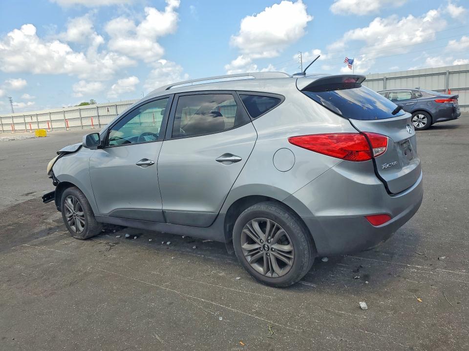 2015 Hyundai Tucson VIN KM8JU3AG8FU063432 COPART salvage auction — FRONT END, Fl - Cert Of Title Slvg Rebuildable, sold $625 on 2026-07-15 (photo 2)