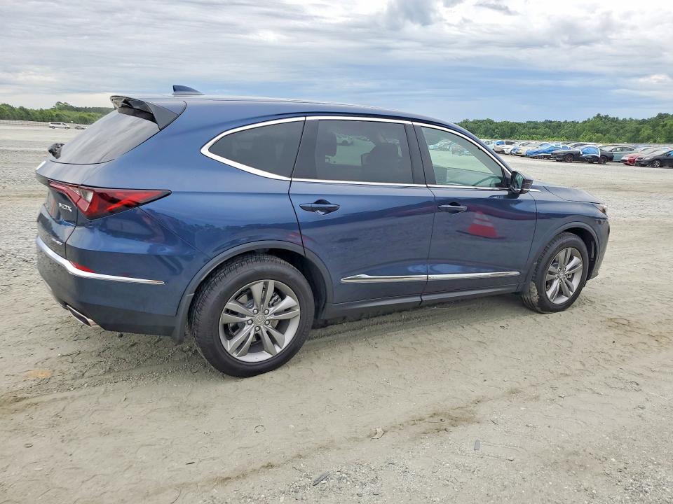 2025 Acura Mdx VIN 5J8YE1H39SL035681 COPART salvage auction — MINOR DENT/SCRATCHES, Sc - Cert Of Title-Salvage, sold $9,700 on 2026-07-29 (photo 3)