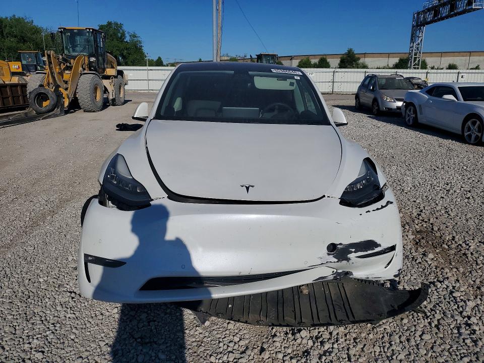 2020 Tesla Model y VIN 5YJYGDEE6LF037389 COPART salvage auction — FRONT END, Oh - Cert Of Title-Salvage, sold $725 on 2026-07-21 (photo 5)