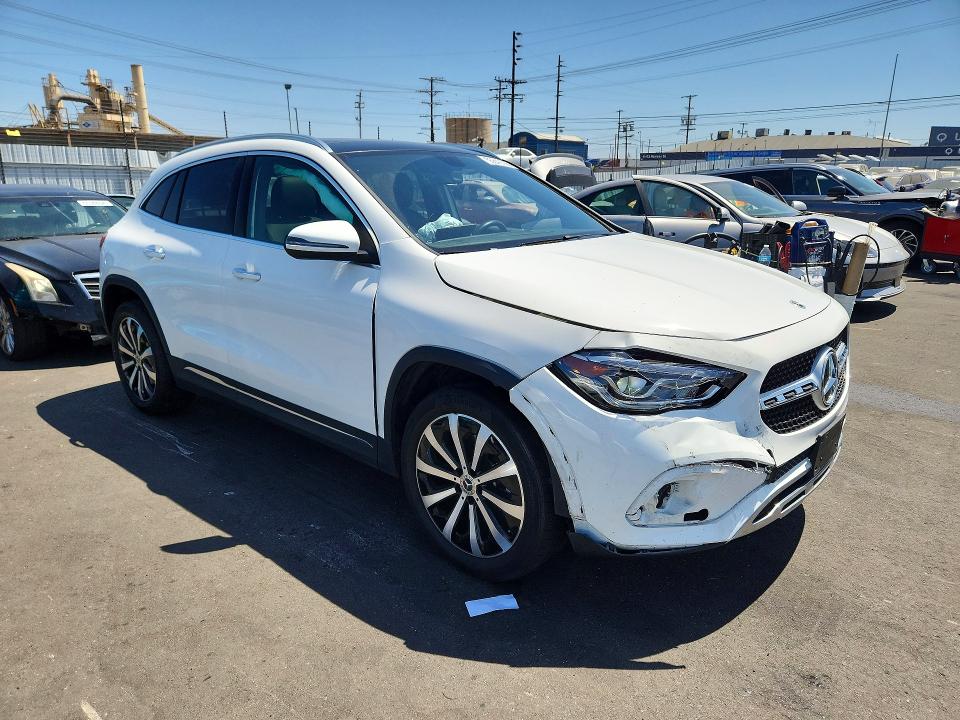2023 Mercedes-benz Gla-klasse VIN W1N4N4GB7PJ454311 COPART salvage auction — FRONT END, Ca - Salvage Certificate, sold $7,300 on 2026-07-15 (photo 4)