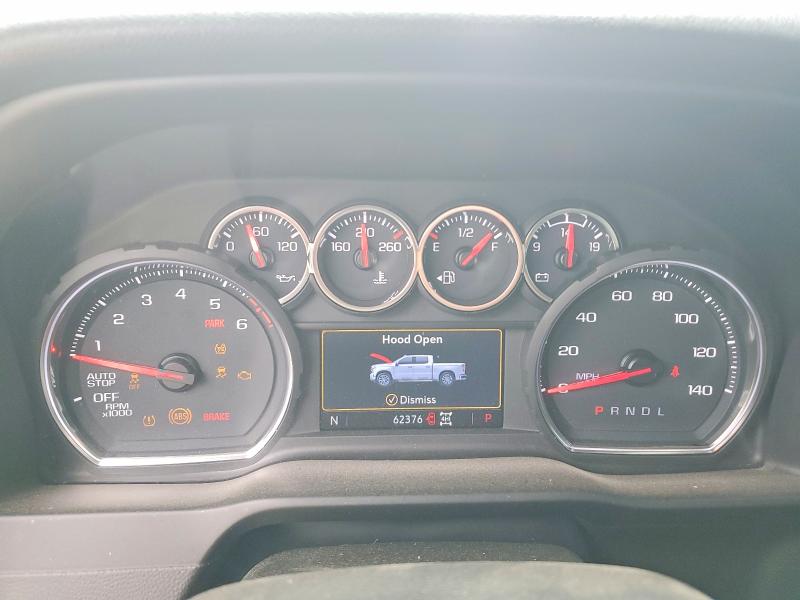 2021 Chevrolet Silverado VIN 1GCPYFEL7MZ286976 COPART salvage auction — FRONT END, Pa - Certificate Of Salvage, sold $16,200 on 2026-07-02 (photo 9)