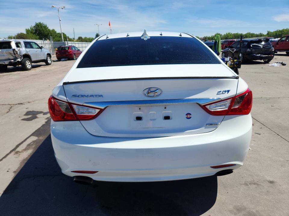 2011 Hyundai Sonata VIN 5NPEC4AB4BH295453 COPART salvage auction — HAIL, CO - CERT OF TITLE-REBUILT SALVAGE, sold $1,000 on 2026-07-20 (photo 6)
