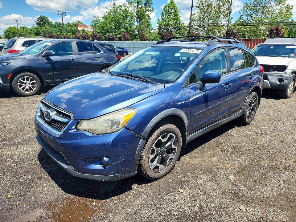 2013 Subaru Xv VIN JF2GPAWCXDH847098 COPART salvage auction — FRONT END, Ct - Cert Of Title-Salvage, sold $550 on 2026-07-10 (photo 1)