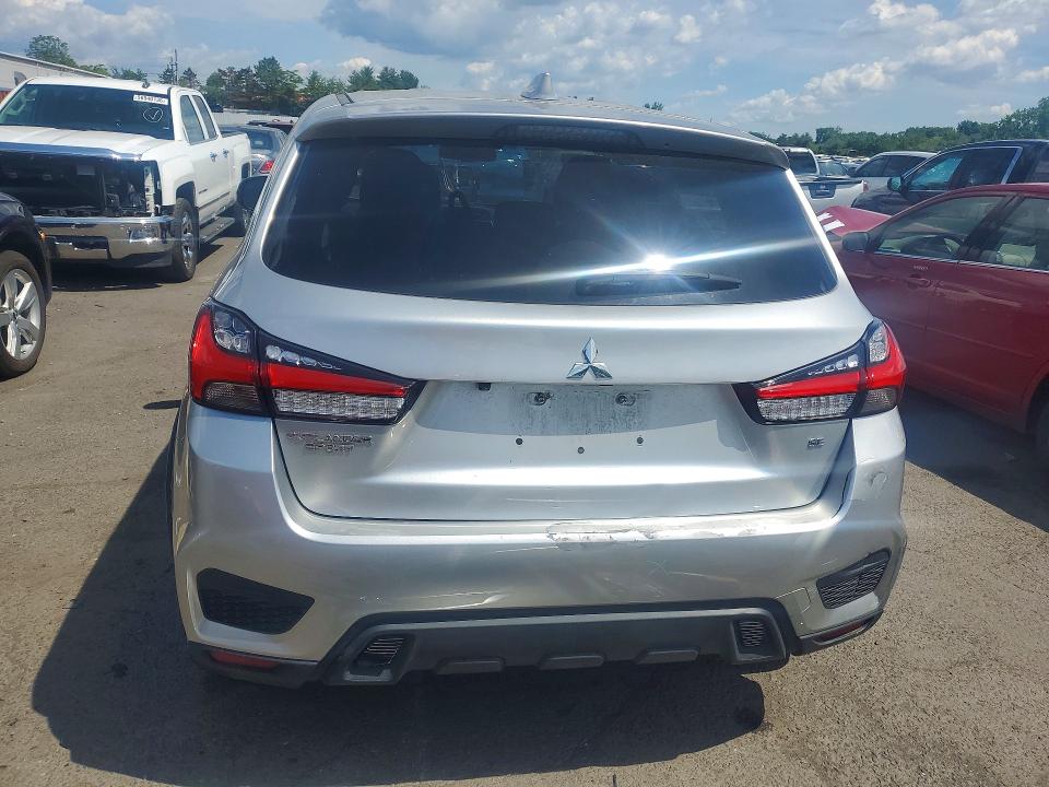 2020 Mitsubishi Outlander VIN JA4AR3AU9LU016721 COPART salvage auction — FRONT END, Ct - Cert Of Title-Salvage, sold $3,350 on 2026-07-24 (photo 6)