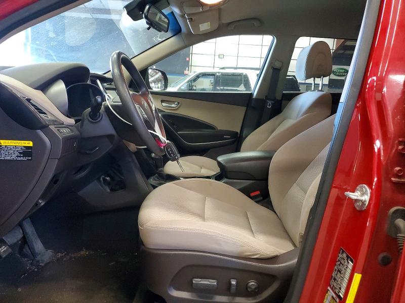 2017 Hyundai Santa fe VIN KM8SMDHF4HU202434 COPART salvage auction — MINOR DENT/SCRATCHES, NY - CERTIFICATE OF TITLE, sold $6,000 on 2026-07-31 (photo 7)