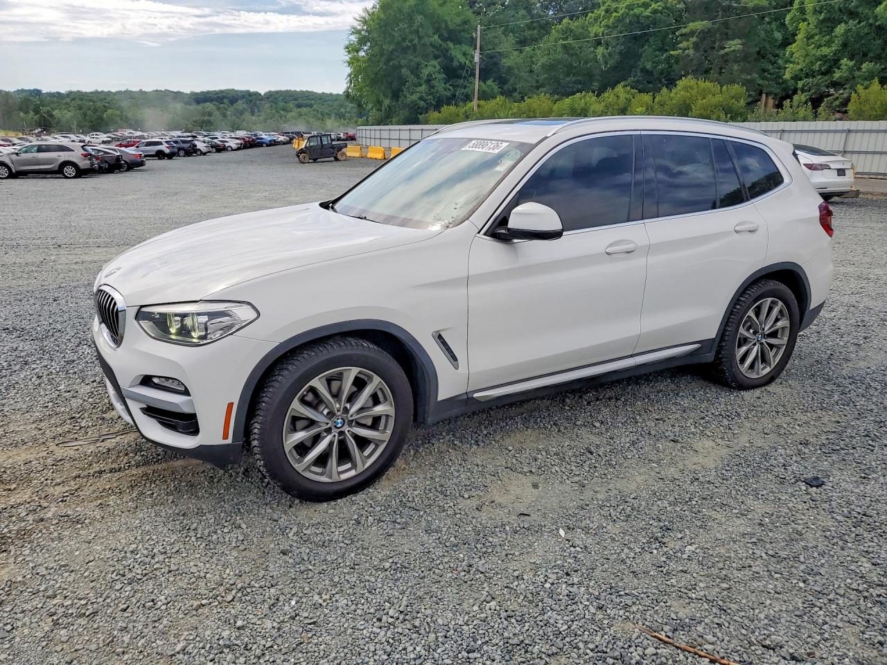 2019 BMW X3 VIN 5UXTR7C54KLF25522 — COPART salvage auction photo