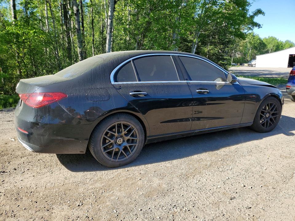 2023 Mercedes-benz C class VIN W1KAF4HB4PR127183 COPART salvage auction — FRONT END, On - Permit Salvage, sold $24,250 on 2026-07-07 (photo 3)