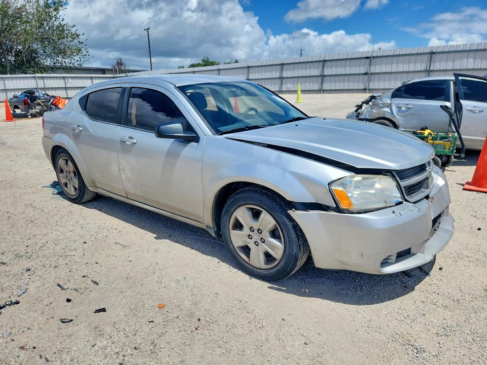 2010 Dodge Avenger VIN 1B3CC4FB2AN150637 COPART salvage auction — FRONT END, Tx - Salvage Vehicle Title, sold $1,250 on 2026-07-02 (photo 4)