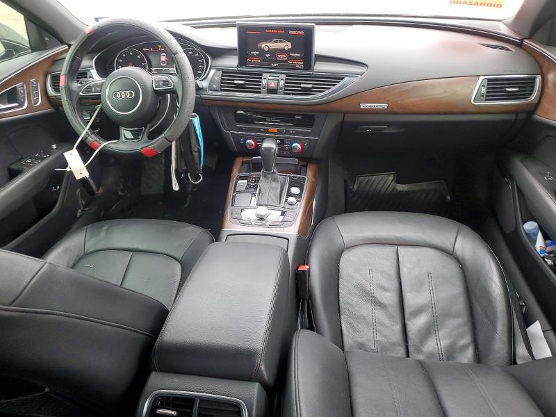 2016 Audi A7 VIN WAUWGAFC3GN011646 COPART salvage auction — WATER/FLOOD, Tx - Salvage Title-Flood Damage, sold $150 on 2026-07-22 (photo 8)
