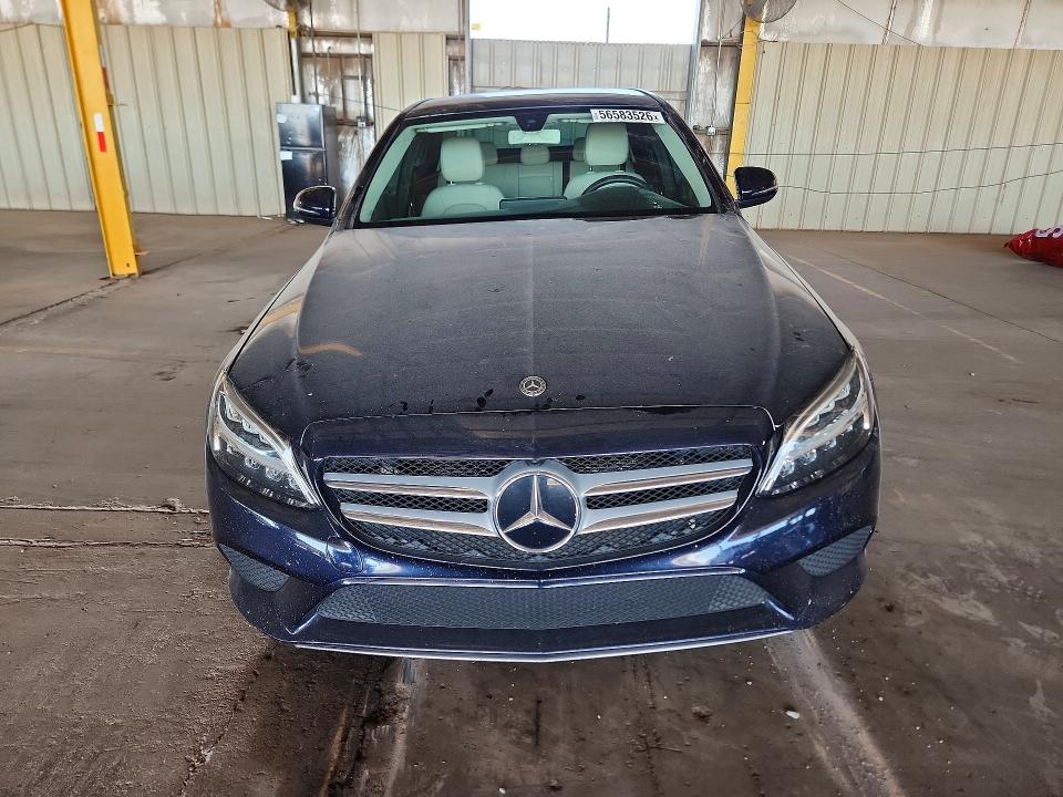 2019 Mercedes-benz C-klasse VIN WDDWF8DB9KR482992 COPART salvage auction — FRONT END, Az - Cert Of Title - Salvage, sold $8,400 on 2026-07-27 (photo 5)