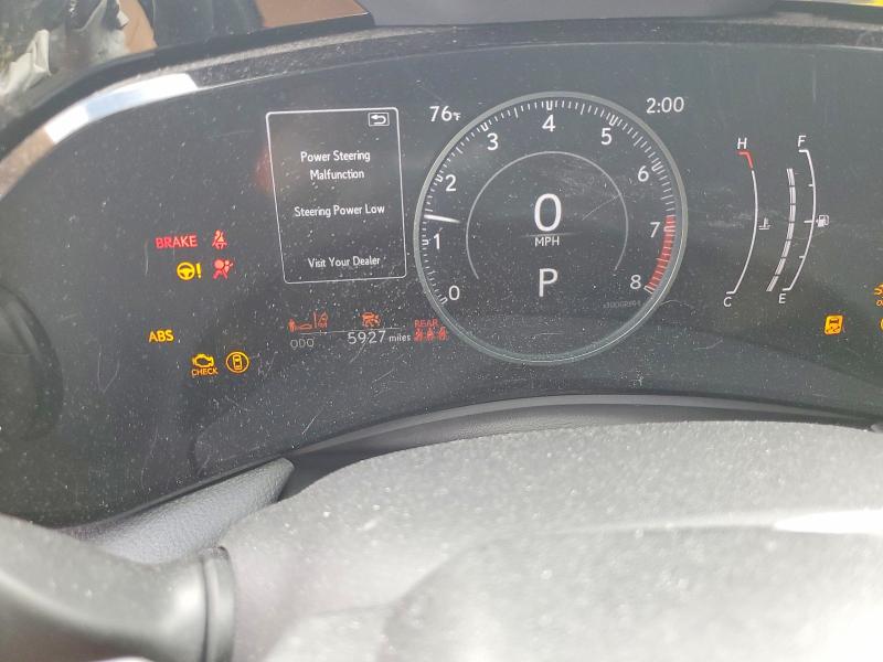 2025 Lexus Nx 250 VIN 2T2ADCAZ2SC030015 COPART salvage auction — FRONT END, CA - SALVAGE CERTIFICATE, sold $14,800 on 2026-07-19 (photo 9)