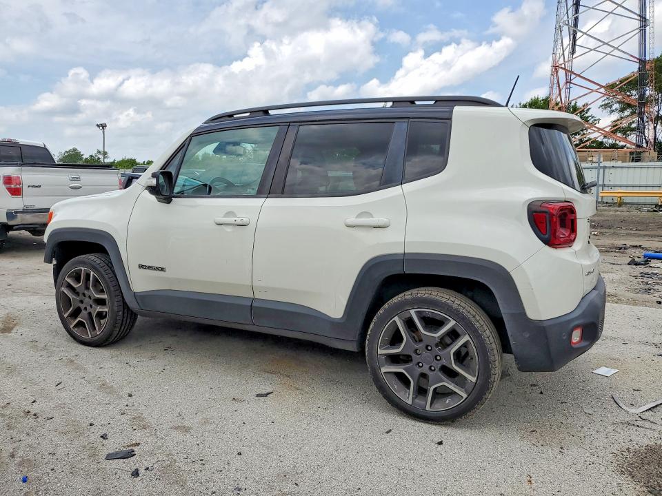 2019 Jeep Renegade VIN ZACNJBD12KPK10000 COPART salvage auction — FRONT END, ID - SALVAGE CERTIFICATE OF TITLE, sold $3,100 on 2026-08-03 (photo 2)