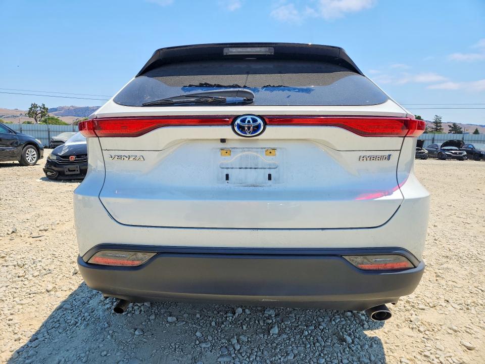 2021 Toyota Venza VIN JTEAAAAHXMJ042327 COPART salvage auction — FRONT END, Ca - Salvage Certificate, sold $5,100 on 2026-07-16 (photo 6)