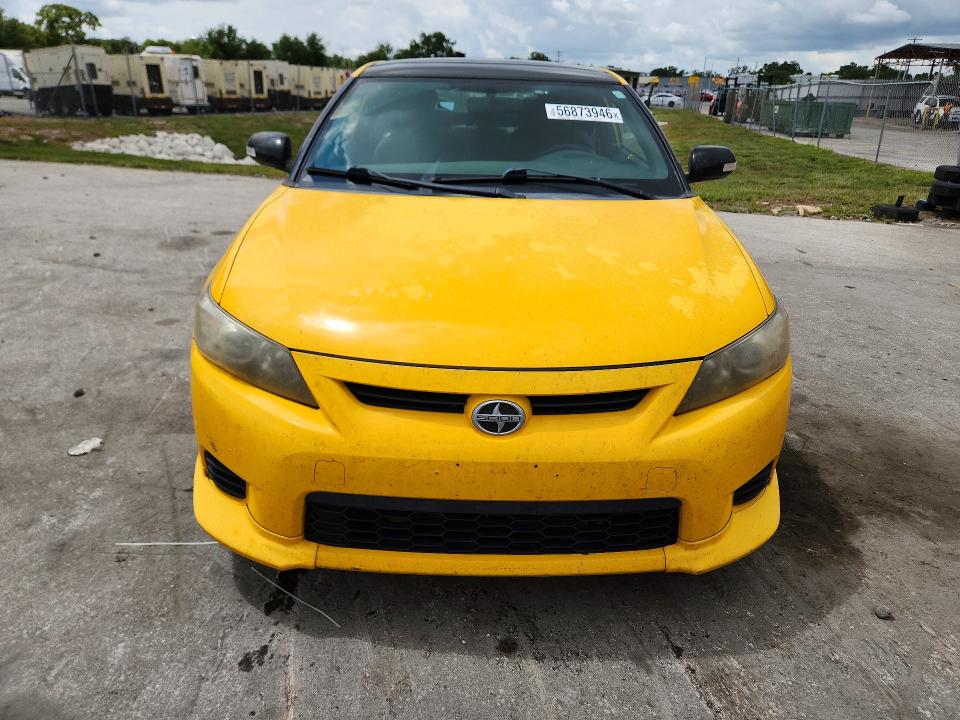2012 Scion Tc VIN JTKJF5C76C3025263 COPART salvage auction — WATER/FLOOD, Fl - Cert Of Title Slvg Rebuildable, sold $675 on 2026-07-26 (photo 5)
