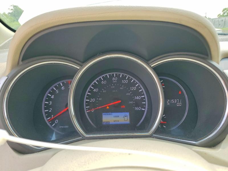 2011 Nissan Murano VIN JN8AZ1FY3BW001189 COPART salvage auction — REAR END, Ky - Bill Of Sale/Part Only/No Titl, sold $275 on 2026-07-17 (photo 9)