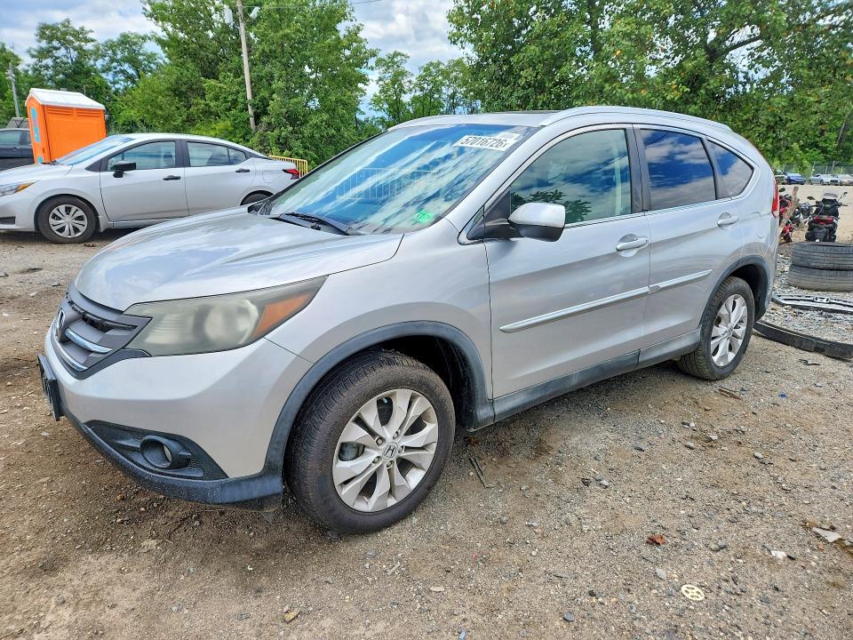 2012 Honda Cr-v VIN 2HKRM4H73CH618263 COPART salvage auction — MINOR DENT/SCRATCHES, Va - Certificate Of Title (P), sold $3,700 on 2026-07-09 (photo 1)