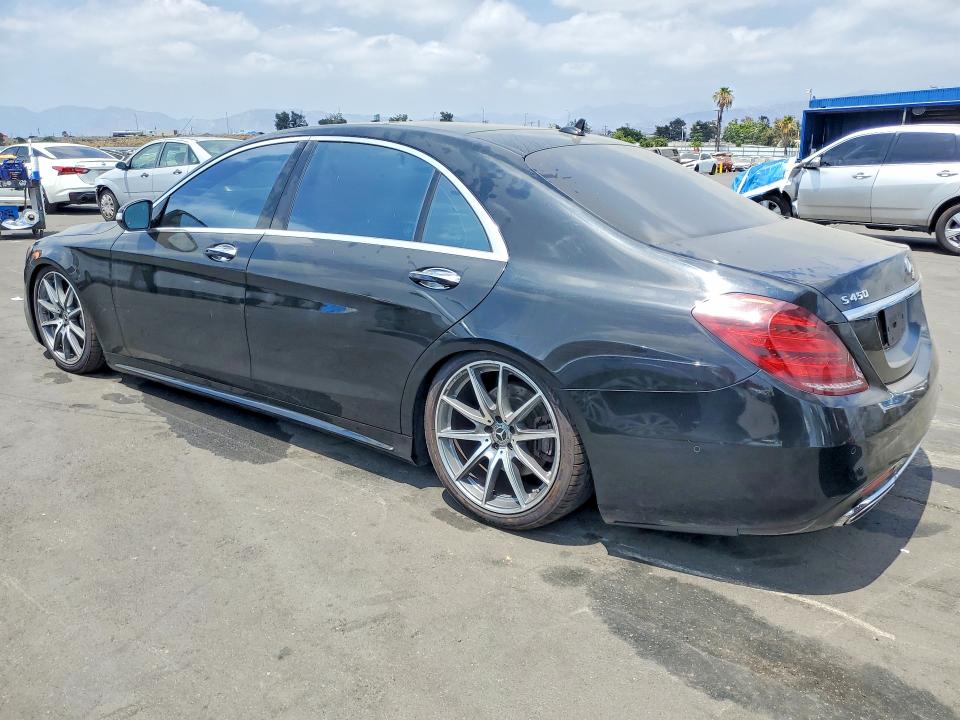 2018 Mercedes-benz S-klasse VIN WDDUG6GB0JA382734 COPART salvage auction — FRONT END, Ca - Dis/Dlr/Exp Only Clean Title, sold $22,000 on 2026-07-15 (photo 2)