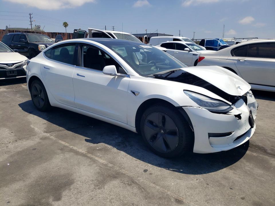 2019 Tesla Model 3 VIN 5YJ3E1EA2KF483601 COPART salvage auction — FRONT END, Ca - Salvage Certificate, sold $6,700 on 2026-07-15 (photo 4)