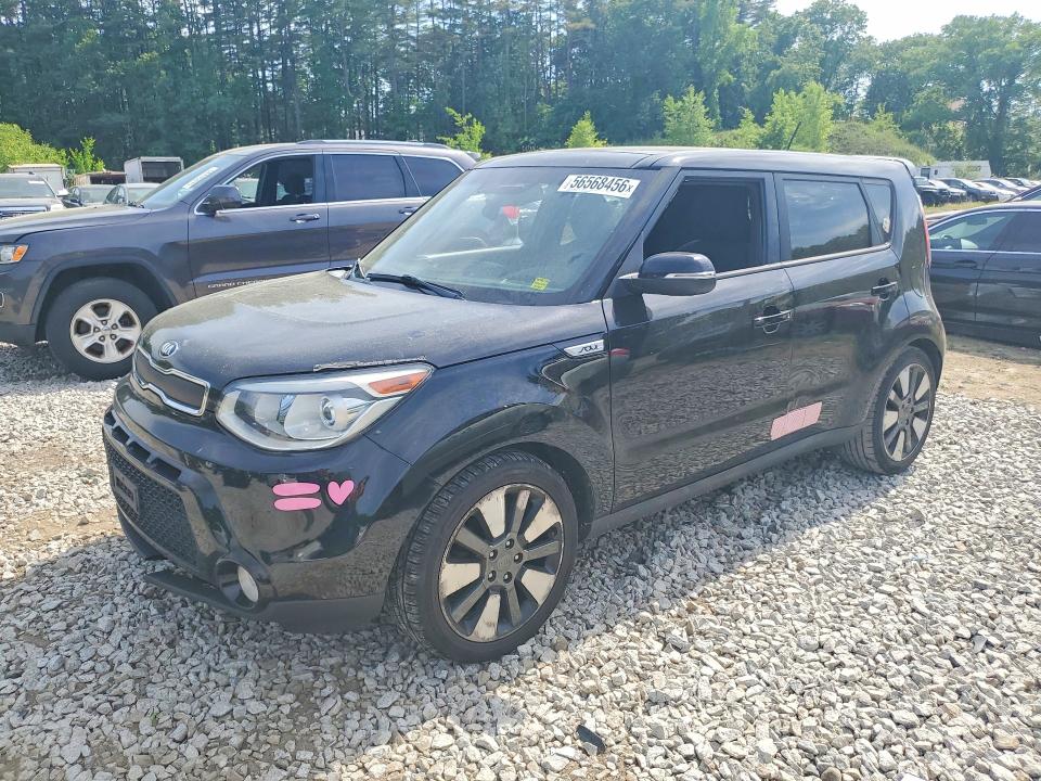 2014 Kia VIN KNDJX3A59E7056688 COPART salvage auction — FRONT END, Ma - Cert Of Title-Reconstrctd Coll, sold $850 on 2026-07-06 (photo 1)
