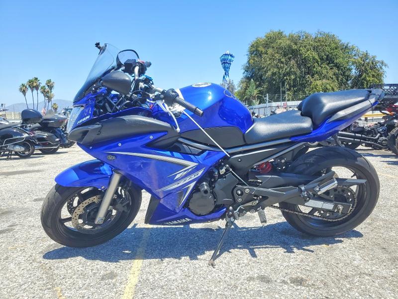 2009 Yamaha Fz6 VIN JYARJ18Y29A000587 COPART salvage auction — SIDE, Ca - Salvage Certificate, sold $850 on 2026-07-16 (photo 3)