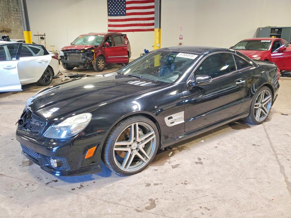 2009 Mercedes-benz Sl-class VIN WDBSK70F09F145712 COPART salvage auction — REAR END, Md - Cert Of Salvage > 75% Damage, sold $13,200 on 2026-07-20 (photo 1)