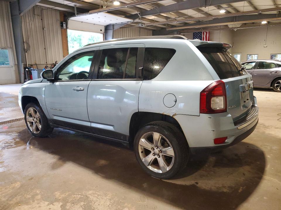 2014 Jeep Compass VIN 1C4NJDCB7ED535950 COPART salvage auction — SIDE, PA - CERT OF TITLE, sold $400 on 2026-07-09 (photo 2)