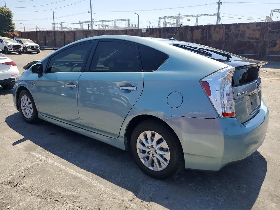 2014 Toyota Prius VIN JTDKN3DP5E3050529 COPART salvage auction — FRONT END, Ca - Salvage Certificate, sold $3,950 on 2026-07-08 (photo 2)