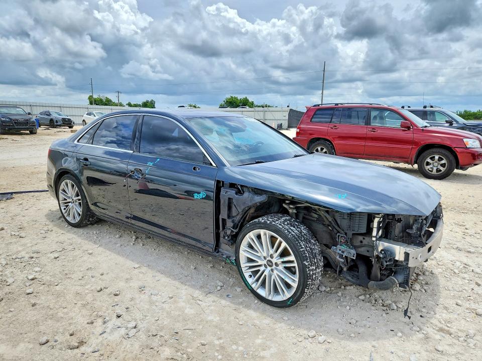 2017 Audi A4 VIN WAUFNAF4XHN000689 COPART salvage auction — FRONT END, Tx - Salvage Vehicle Title, sold $2,750 on 2026-07-30 (photo 4)